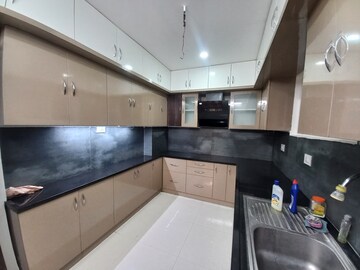 Kitchen in 3 BHK Apartment at SMR Vinay Iconia Hyderabad, Kondapur – for Rent