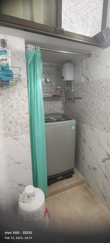 Balcony in 1 BHK Apartment at Rajhem JVLR 60, Andheri East – for Rent