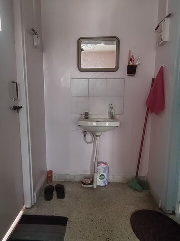 Bathroom in 1 RK Apartment at Aashiyana Park, Aundh – for Rent
