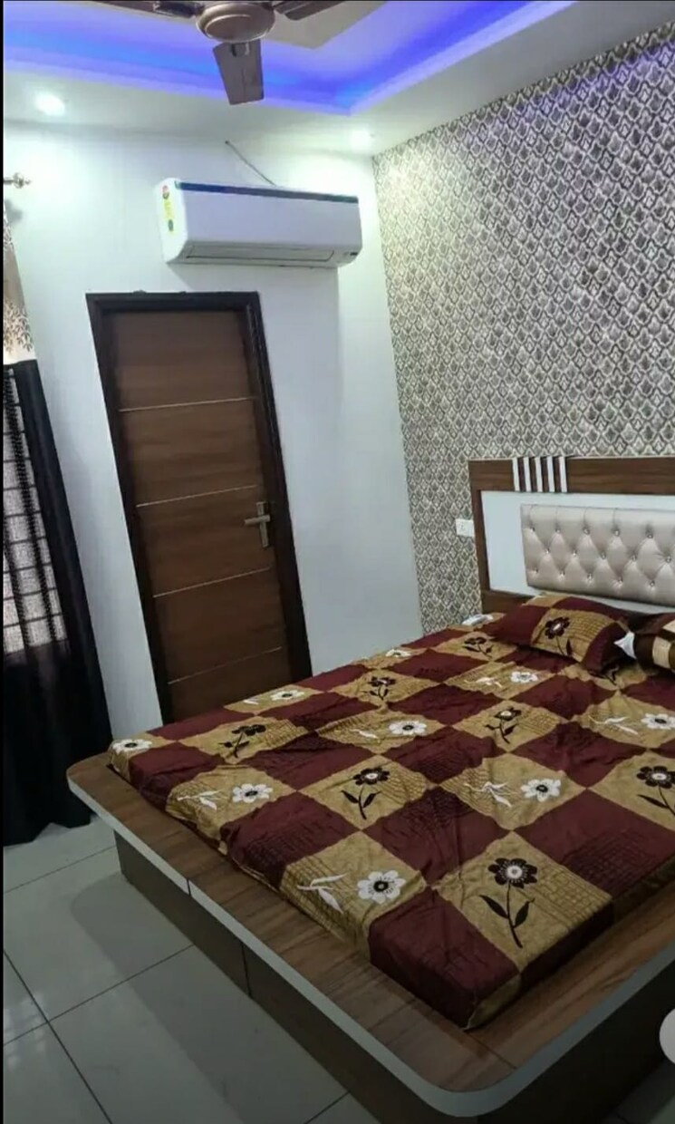 Bedroom, motia-homes 2 Bedroom 1000 Sq.Ft. Apartment In Lohgarh Zirakpur 8609187