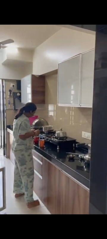 Kitchen in 1 BHK Apartment at Hubtown Hill Crest, Andheri East – for Rent
