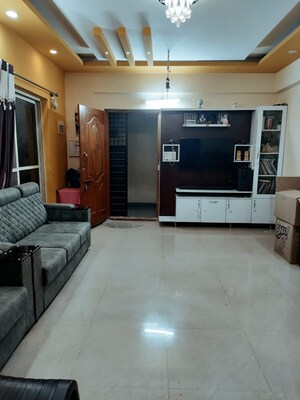 Living Room in 2 BHK Apartment at SLV Sapphire, Abbigere – for Sale