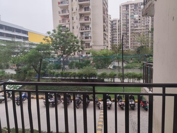 Balcony in 2.5 BHK Apartment at Aims Golf Avenue I, Sector 75 – for Rent
