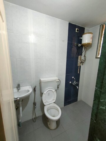 Bathroom in 3 BHK Apartment at Kalpavruksha Eros Meadows, Wakad – for Rent