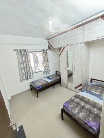Bedroom in 3 BHK Apartment at Kalpavruksha Eros Meadows, Wakad – for Rent