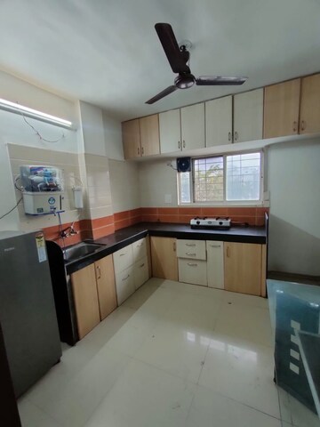 Kitchen in 3 BHK Apartment at Kalpavruksha Eros Meadows, Wakad – for Rent