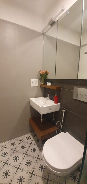 Master Bedroom in 1 BHK Apartment at Krisumi Waterfall Residences, Sector 36a – for Rent