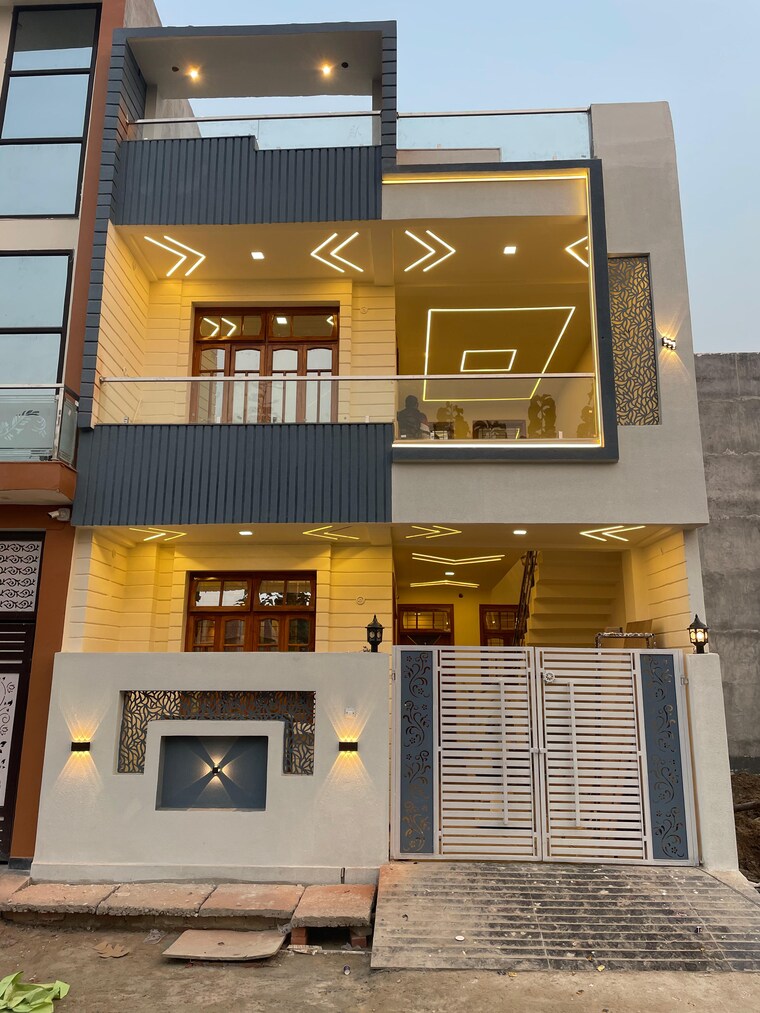 Exterior View, gomti nagar 3 Bedroom 1510 Sq.Ft. Villa In Gomti Nagar Lucknow 8609508