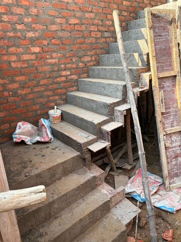 Staircase in 2 BHK Independent House at Deva Road – for Sale