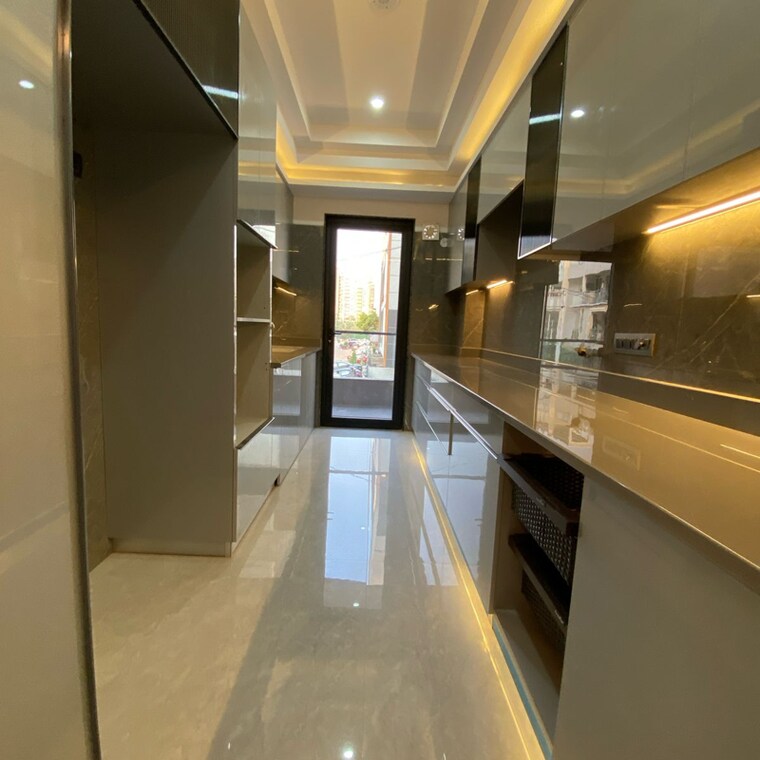 Kitchen, ansal-api-esencia 4 Bedroom 2730 Sq.Ft. Builder Floor In Sector 67 Gurgaon 8609573