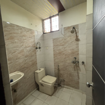 Bathroom in 2 BHK Apartment at Jaipurias Sunrise Greens, Ahinsa Khand 1 – for Rent