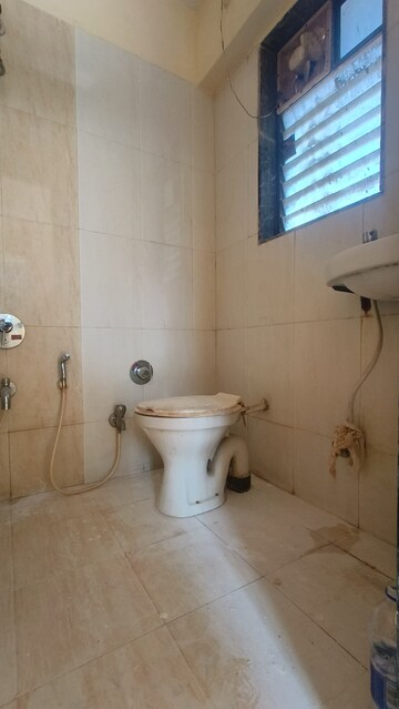 Bathroom in 3 BHK Apartment at Parsik Nagar – for Sale