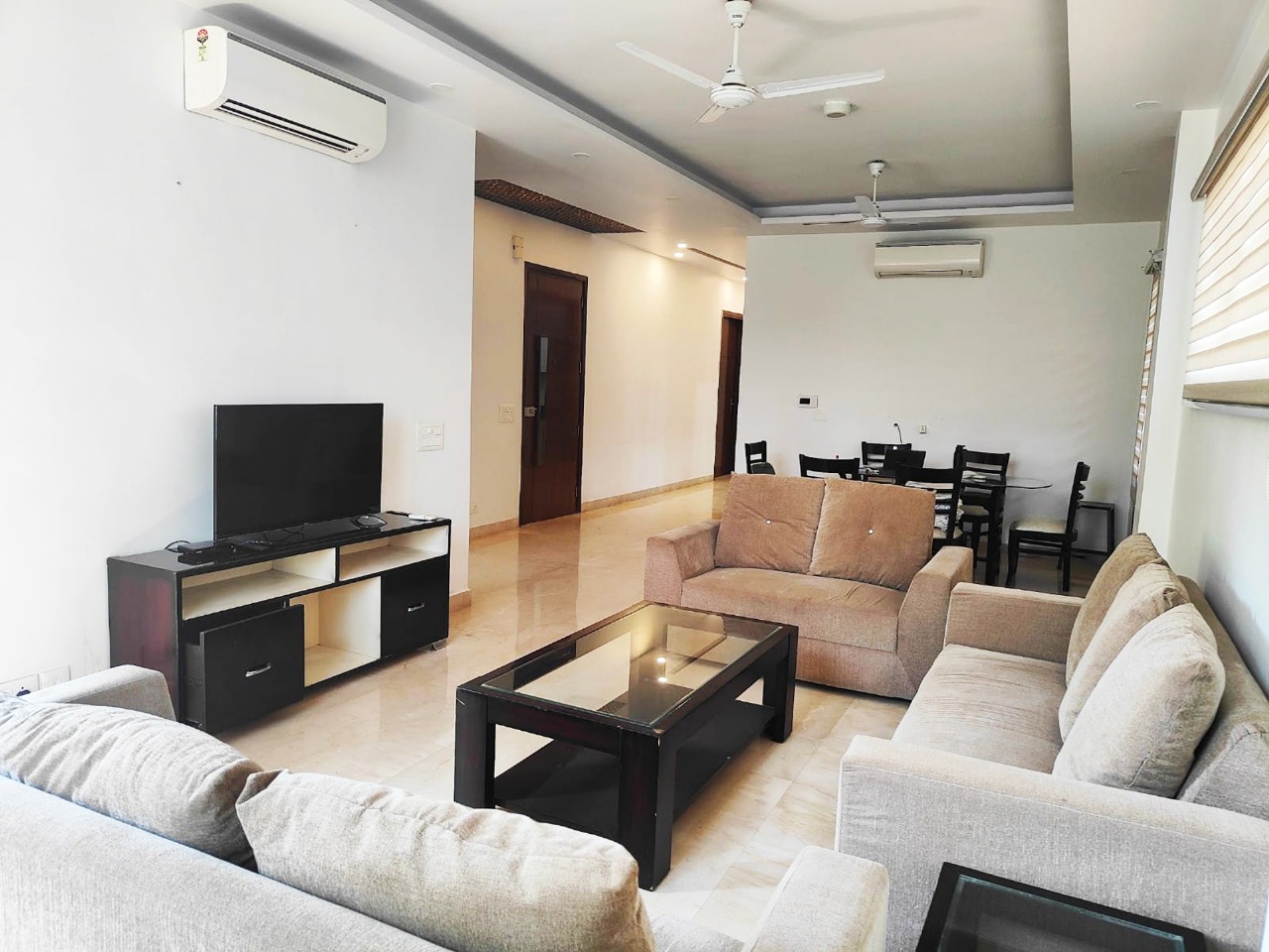 3 BHK + Study Room Builder Floor For Rent in Ansal Sushant Lok I