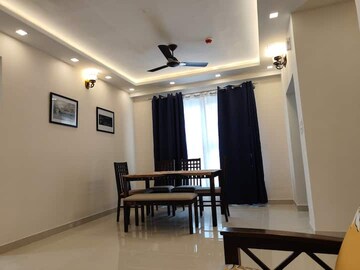 Living Room in 3 BHK Apartment at Pashmina Waterfront, Old Madras Road – for Rent
