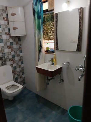 Attached Bathroom in 2 BHK Apartment at VFVA Towers, Majiwada – for Sale