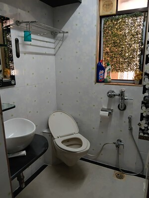 Bathroom in 2 BHK Apartment at VFVA Towers, Majiwada – for Sale