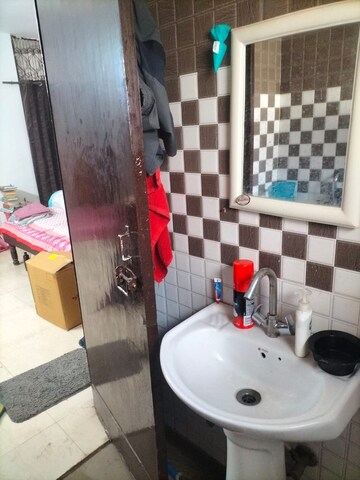 Bathroom in 1 RK Builder Floor at Boutique Residential Apartments G-88, Saket – for Rent