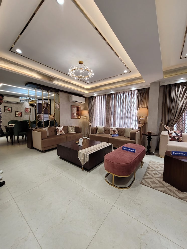 Living Room, rps-auria 4 Bedroom 3300 Sq.Ft. Apartment In Sector 88 Faridabad 8609868