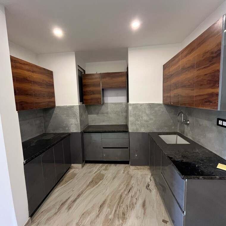 Kitchen, jaunapur 3 Bedroom 1250 Sq.Ft. Builder Floor In Jaunapur Delhi 8609871