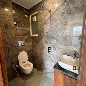 Bathroom in 3 BHK Builder Floor at Jaunapur – for Sale