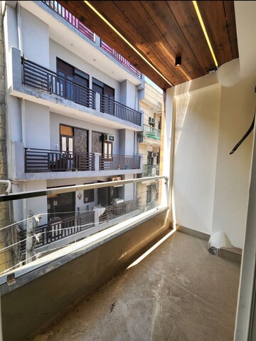 Balcony in 3 BHK Builder Floor at Panchsheel Vihar – for Rent