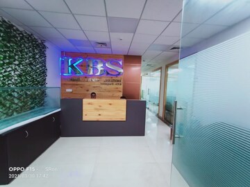 Bathroom in  Office Space at Salt Lake Sector V – for Rent