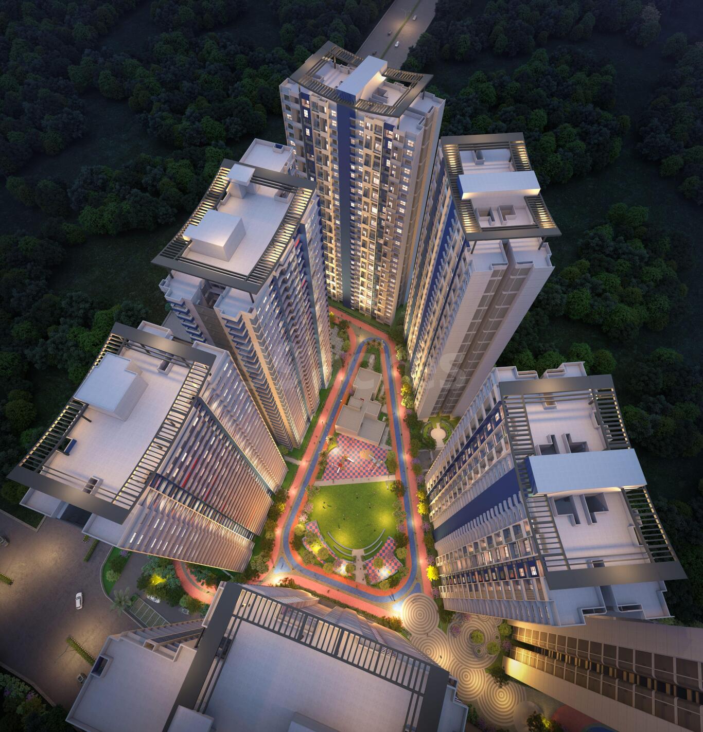 2 BHK + Pooja Room,Servant Room Apartment For Sale in Gagan Avencia