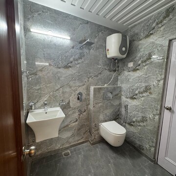 Bathroom in 3 BHK Builder Floor at Khirki Extension – for Sale