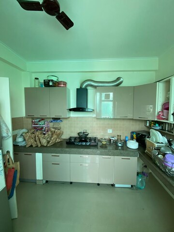Kitchen in 4 BHK Builder Floor at Orchid Island, Sector 51 – for Rent