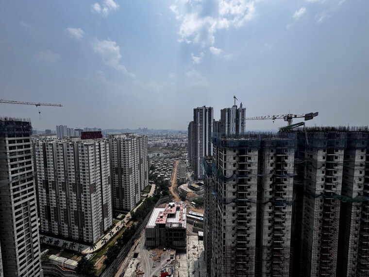 Exterior View, rajapushpa-provincia 3 Bedroom 2335 Sq.Ft. Apartment In Narsingi Hyderabad 8610063