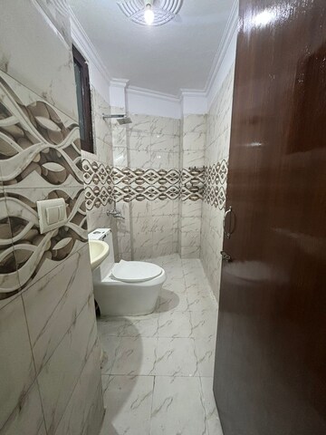 Bathroom in 1 BHK Apartment at Bharati Park, Mira Road – for Rent