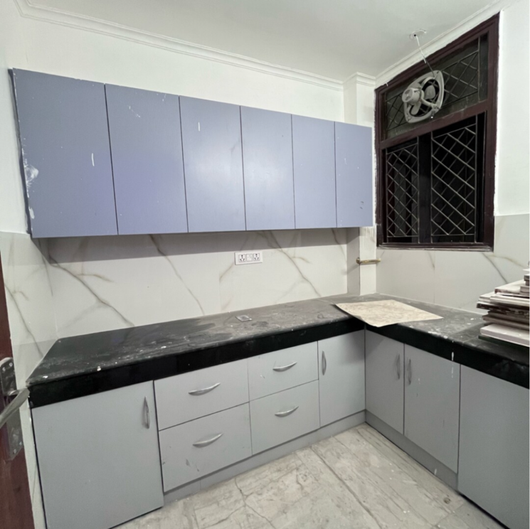 Kitchen, khirki extension 2 Bedroom 900 Sq.Ft. Builder Floor In Khirki Extension Delhi 8610192