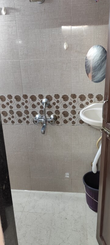 Bathroom in 1 RK Builder Floor at Chandivali – for Rent