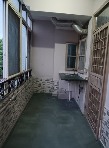 Staircase in 2 BHK Apartment at Eros Sterling Apartments, Charmwood Village – for Rent