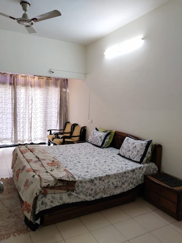Bedroom in 2 BHK Apartment at Meera Nagar Garden CHS, Koregaon Park – for Rent