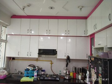 Kitchen in 3 BHK Apartment at JKG Palm Court, Sector 16c Greater Noida – for Rent