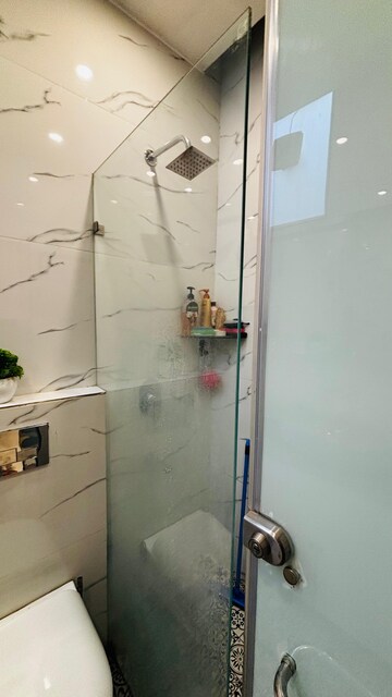 Bathroom in 3.5 BHK Builder Floor at Ardee City, Sector 52 – for Rent