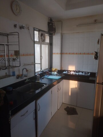 Kitchen in 3 BHK Apartment at Shimmering Heights, Powai – for Rent