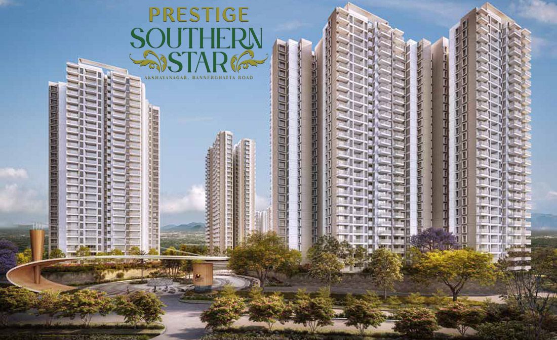 3 BHK + Study Room Apartment For Sale in Prestige Southern Star