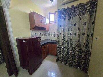 Kitchen in 2 BHK Builder Floor at Khirki Extension – for Rent