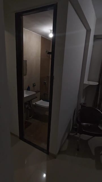 Bathroom in 1 BHK Apartment at Gurunam Guru Niwas, Andheri East – for Rent