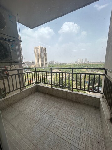 Balcony in 3 BHK Apartment at Adani Oyster Grande Phase 2, Sector 102 – for Rent