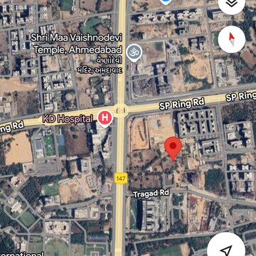  Land – Map Location View at Vaishnodevi Circle - for Sale