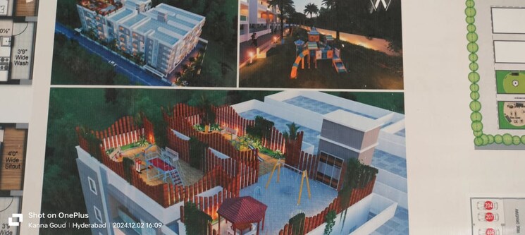 Swimming Pool, rng-westend 2 Bedroom 1295 Sq.Ft. Apartment In Pragathi Nagar Hyderabad 8611094