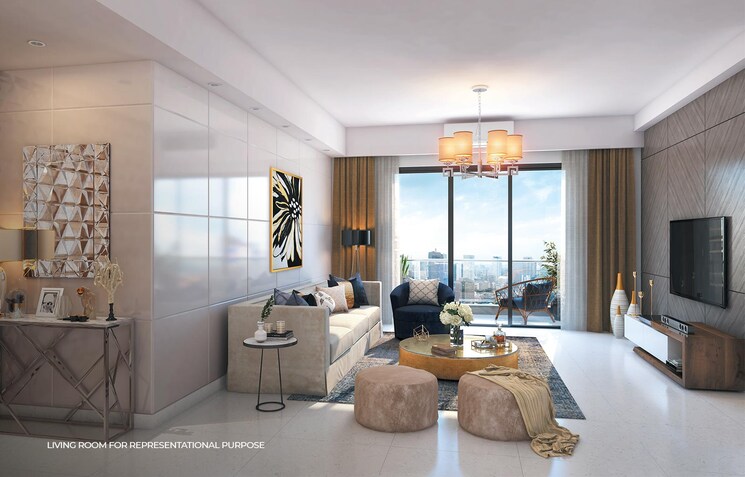 Living Room, purva-atmosphere 2 Bedroom 1324 Sq.Ft. Apartment In Thanisandra Main Road Bangalore 8611165