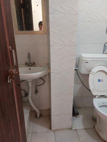 Bathroom in 1 BHK Apartment at Aadharshila Apartment, Sarita Vihar – for Rent