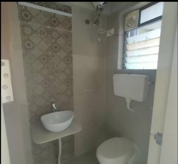 Bathroom in 1 BHK Apartment at Strawberry The Address, Mira Road East – for Sale