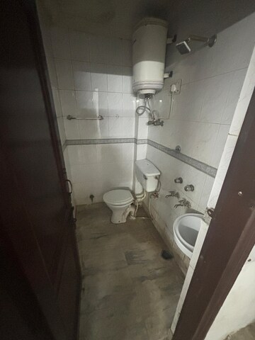 Bathroom in 2 BHK Builder Floor at Khirki Extension – for Rent