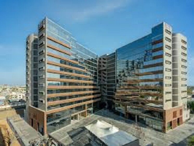 Exterior View, united-world-trade-tower Commercial Office Space 712 Sq.Ft. In Makarba Ahmedabad 8611439