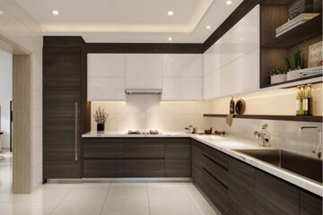 Kitchen in 3 BHK Apartment at Mahagun My Laagoon, Sector 12 Greater Noida – for Sale